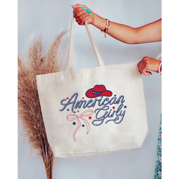 Bash - Wholesale Tote Bag - Women's - Americana, Red White and Blue, Patriotic, Tote Bag