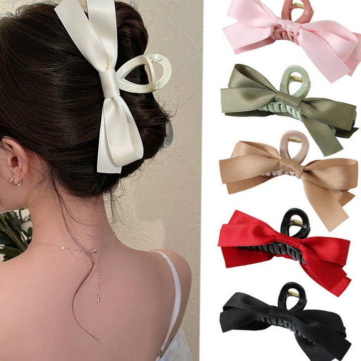 HOT-SELLING SWEET BOW HAIR CLAW – LARGE &_CWMM4938 for wholesale by ACCITY