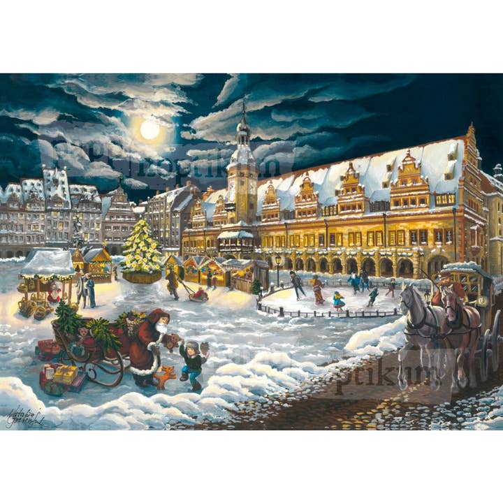Leipzig - Old Town Hall Market Buzz (calendário do advento) por atacado de Pappnoptikum