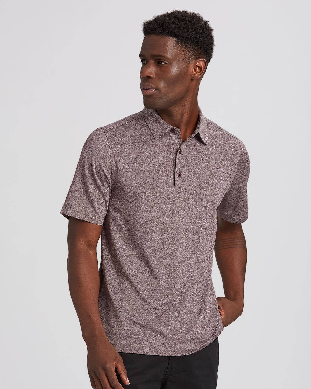 Cutter & Buck - Wholesale Polo - Men's - Cutter & Buck Forge Heathered Stretch Mens Polo4