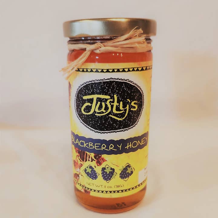Oregon Blackberry Honey for wholesale by Justy's Specialty Foods