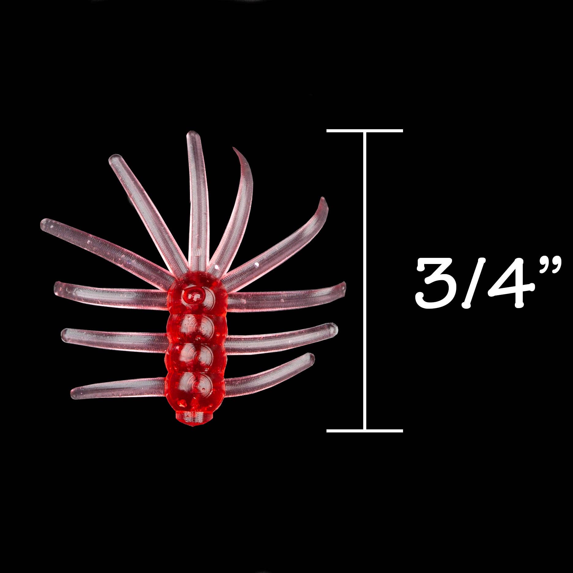 Lake Effect Lures - Wholesale Sporting Accessories - Ice Bug Floppy Body Plastic Bait - 10 Pack4