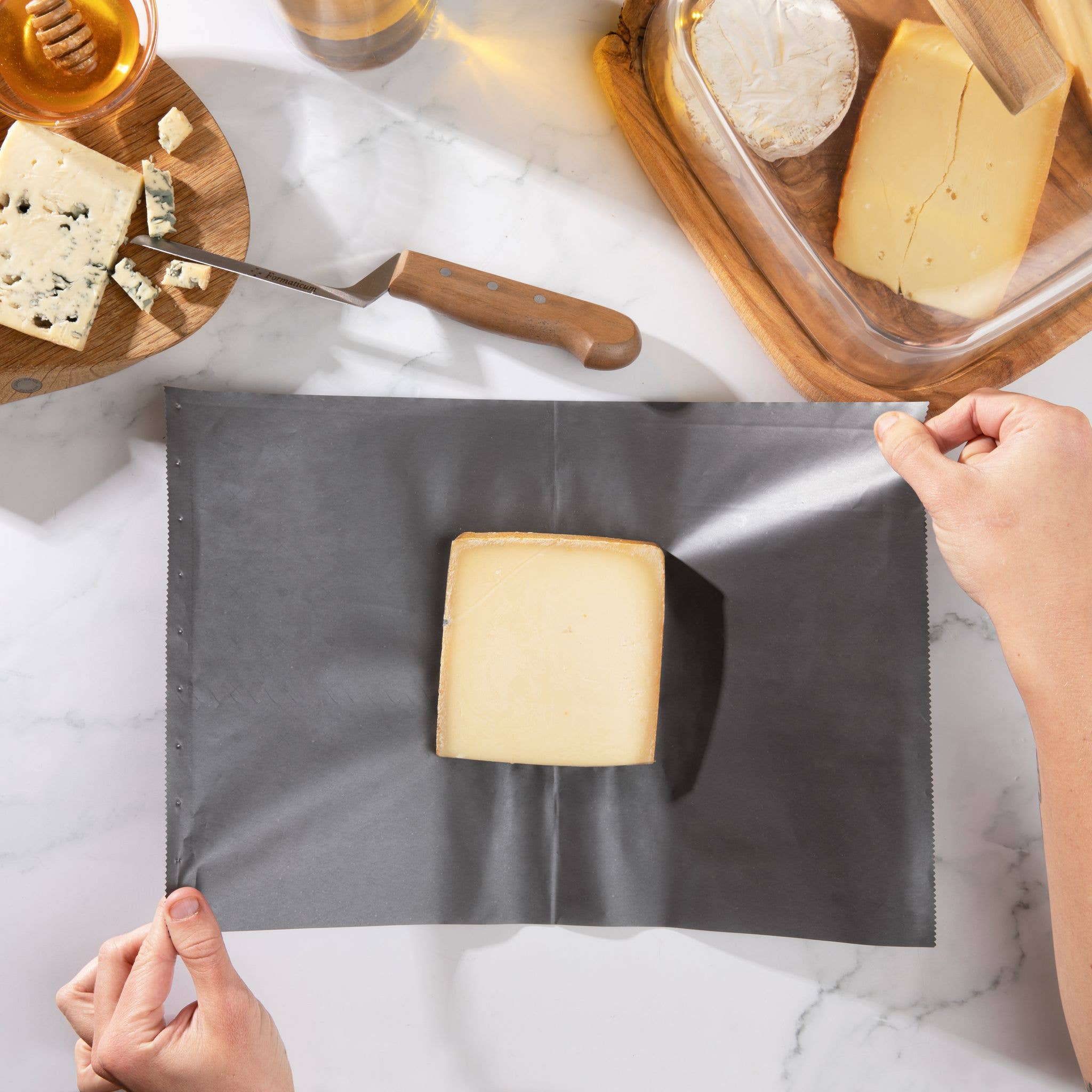 Formaticum - Wholesale Food Storage Wrap/Bag - Reusable Cheese Storage Sheets - Case of 2010
