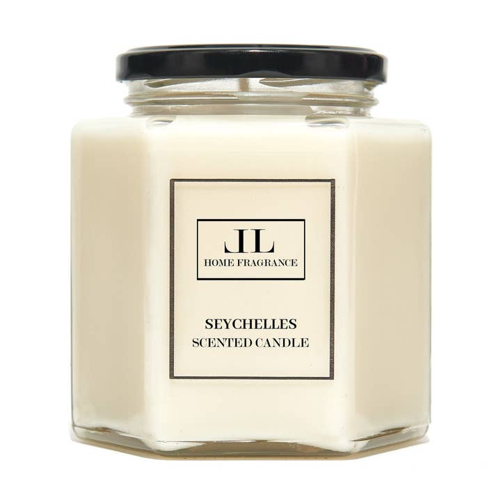Seychelles Scented Candle for wholesale by Lindsay Lucas Candles