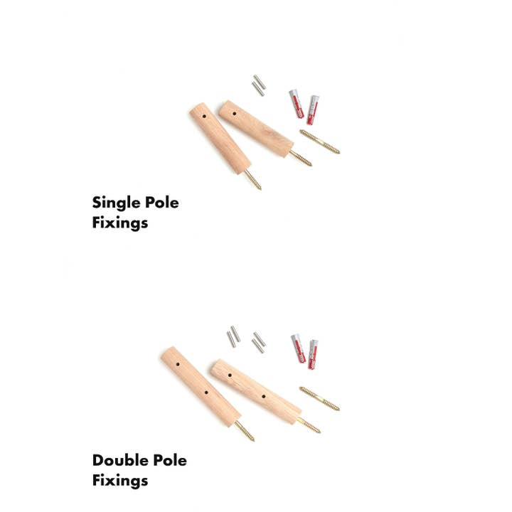 Roar Studio - Wholesale Curtain rod - Curtain Pole 0-720cm / 0-283.5" (Oak, Walnut, Beech, Black,8