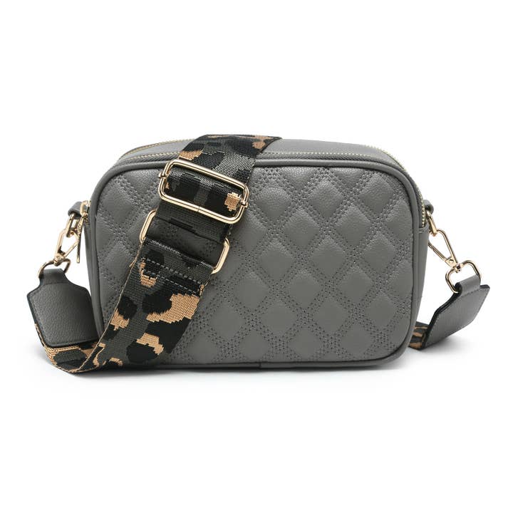 Papaya Fashion Ltd - Wholesale Crossbody bag – Women's - CD21-0352 Cross Body Handbag with double zip top sections3