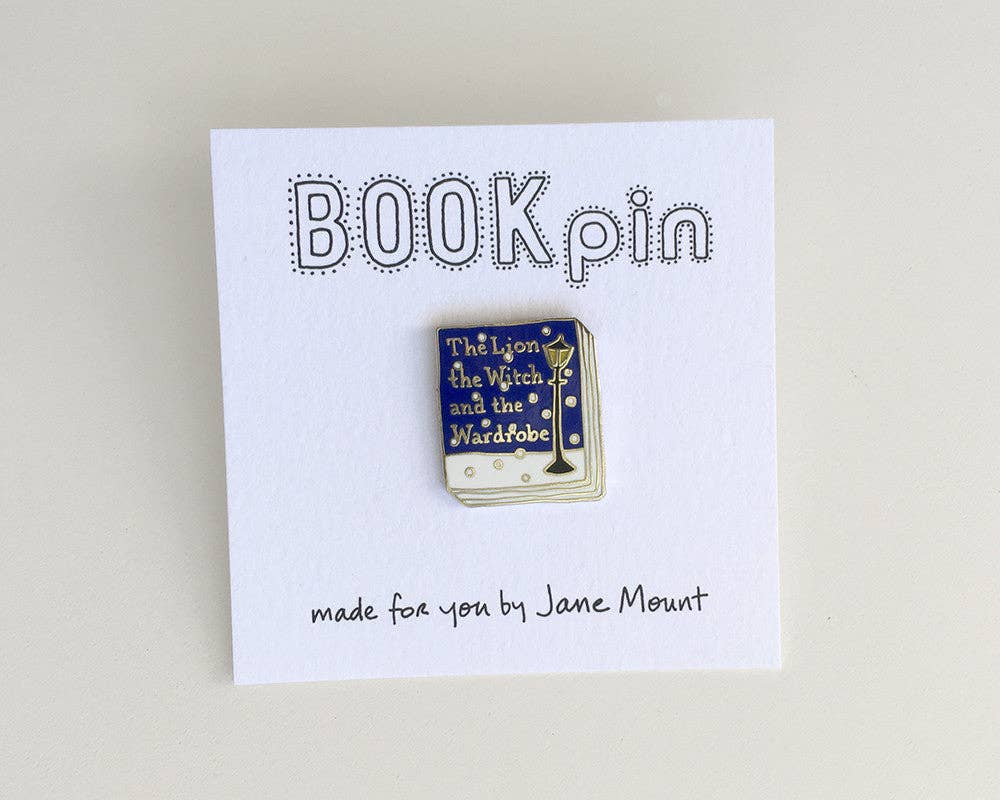 Ideal Bookshelf - Wholesale Lapel Pin/Button - Book Pin: The Lion, the Witch, and the Wardrobe1