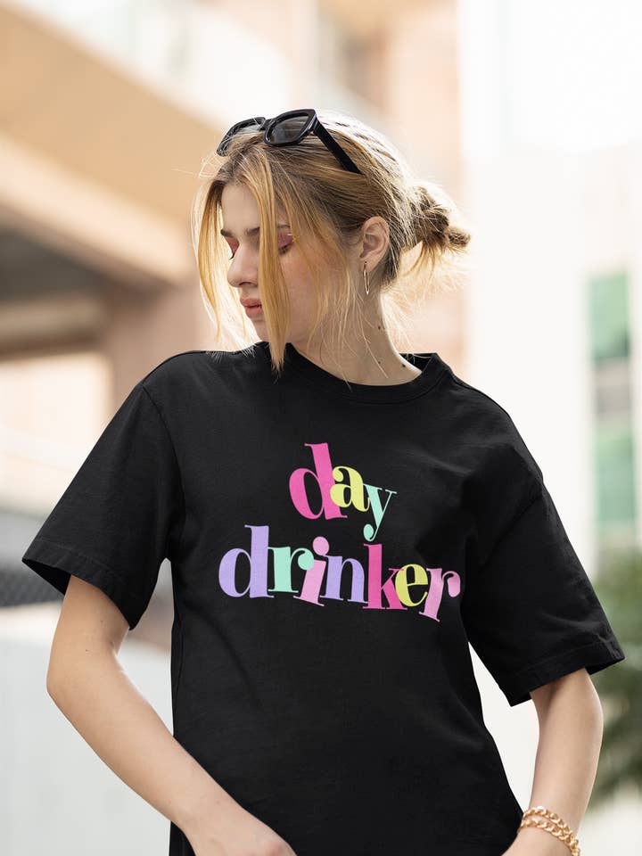 Day Drinker Tee for wholesale by Zona Junkie