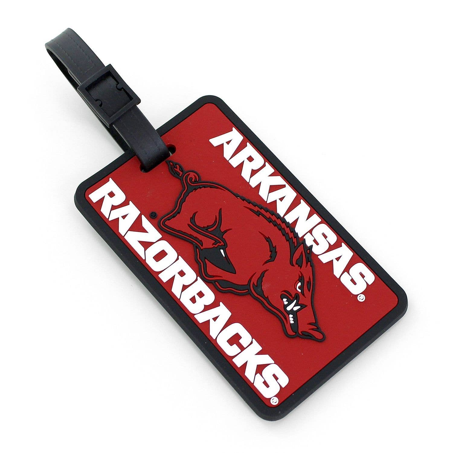 Aminco USA - Wholesale Luggage Tag - NCAA Arkansas Razorbacks Soft Luggage Tag0