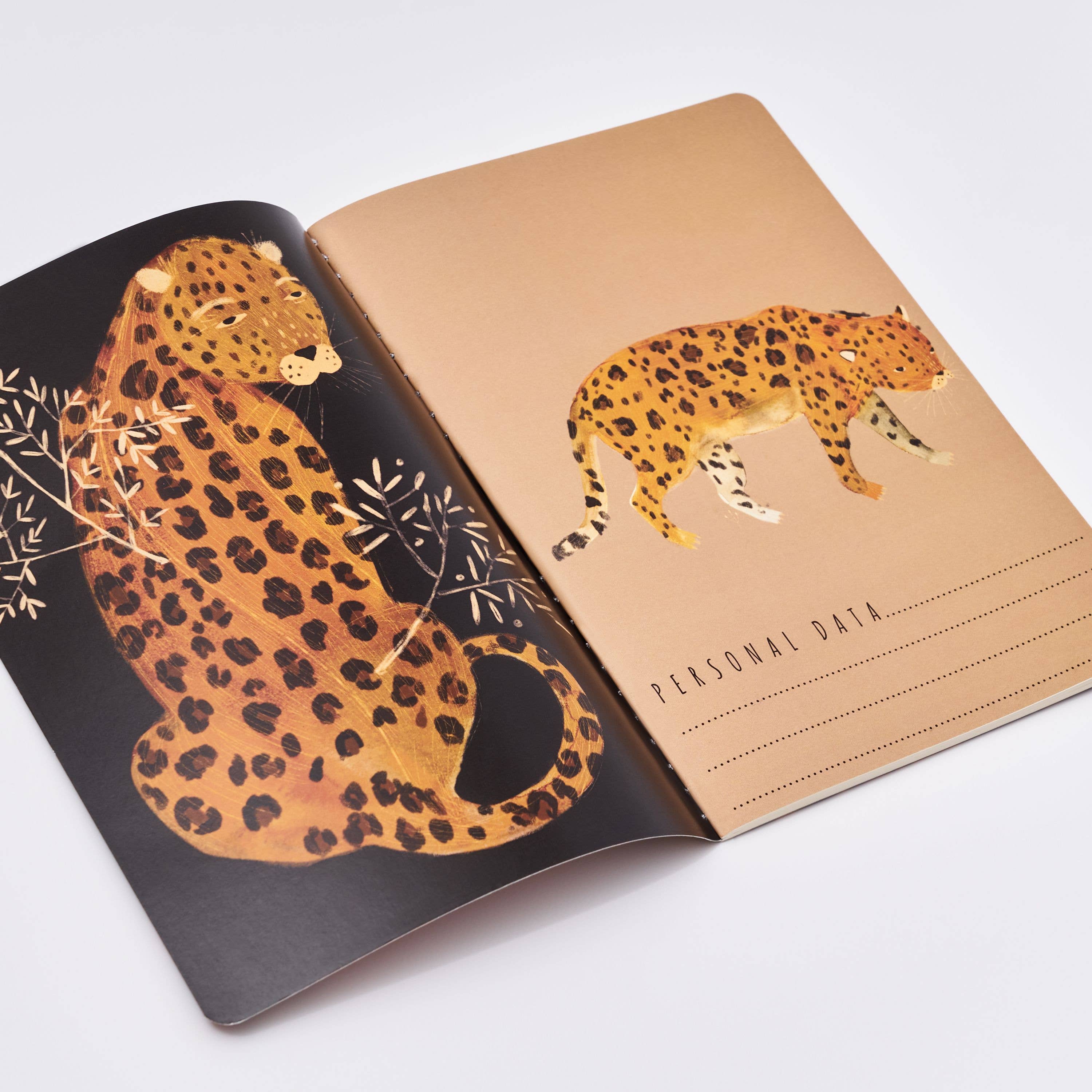 BV by Bruno Visconti - Vente Cahiers - Carnet Leopard1