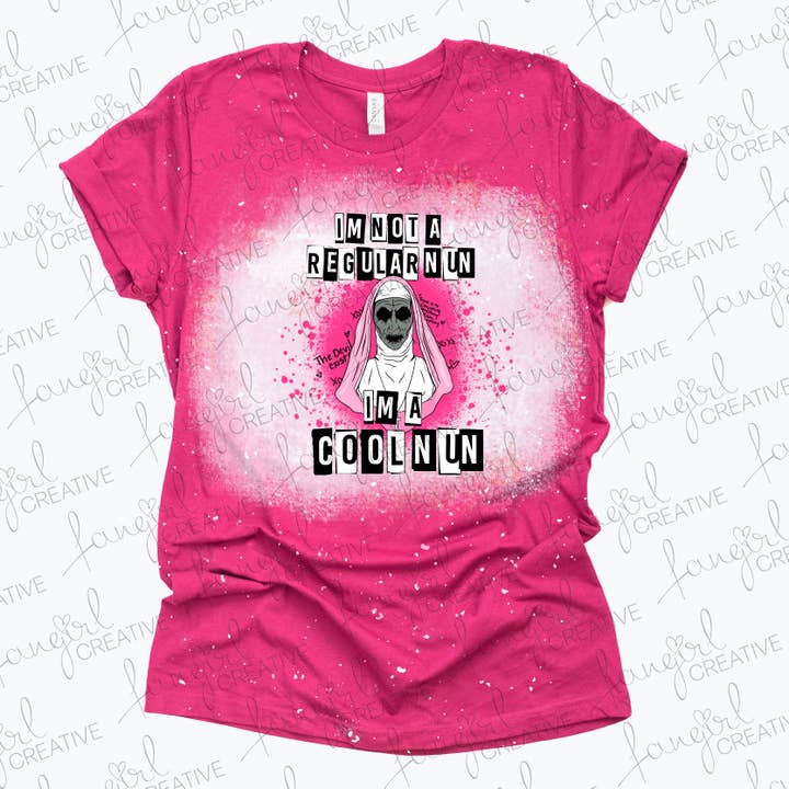 Camiseta de la película de terror I'm A Cool Nun para venta al por mayor de fangirl creative