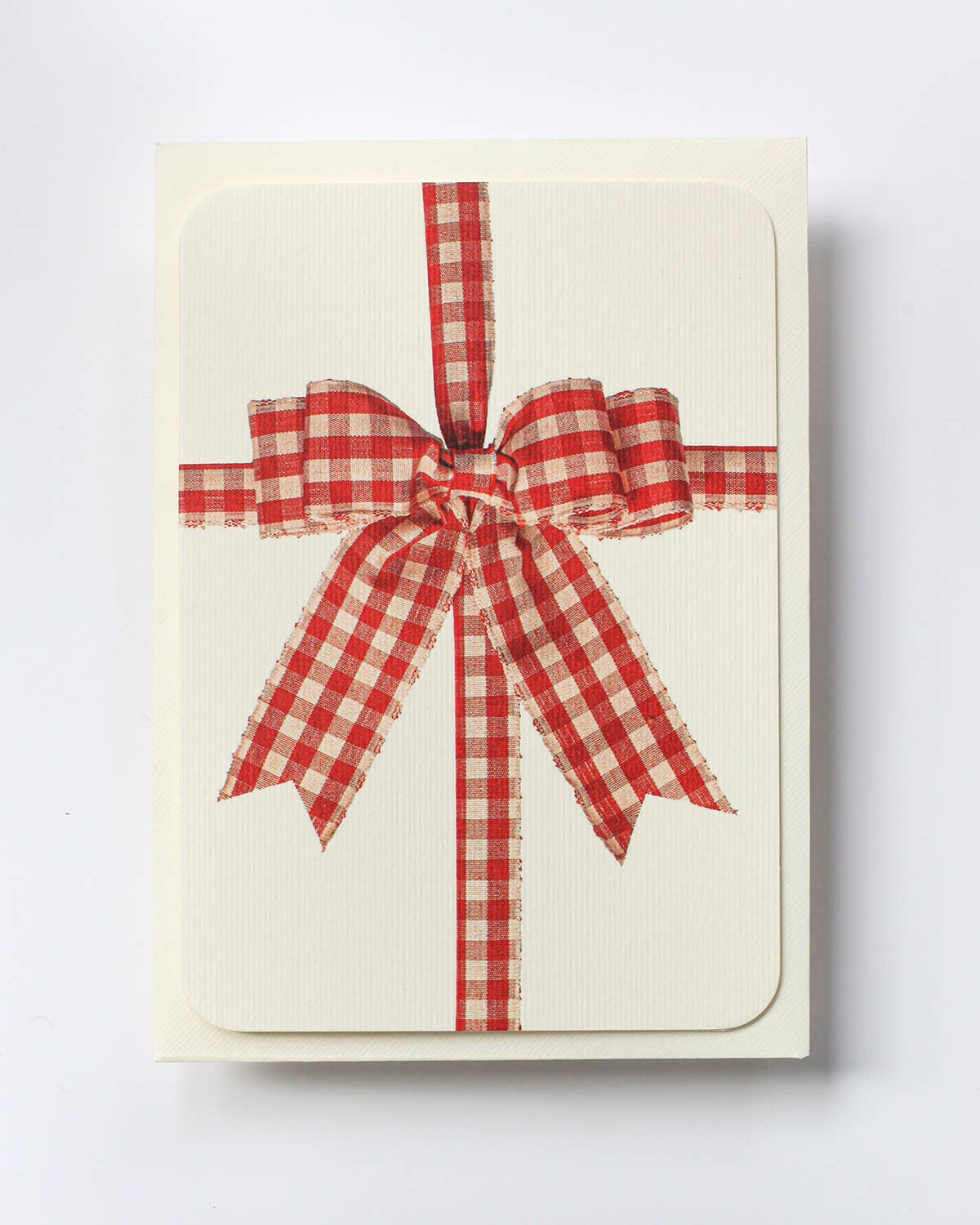 Canonbury Press - Wholesale Birthday Card - Gingham Bow Greeting Card | Birthday Card | Luxury Cards1