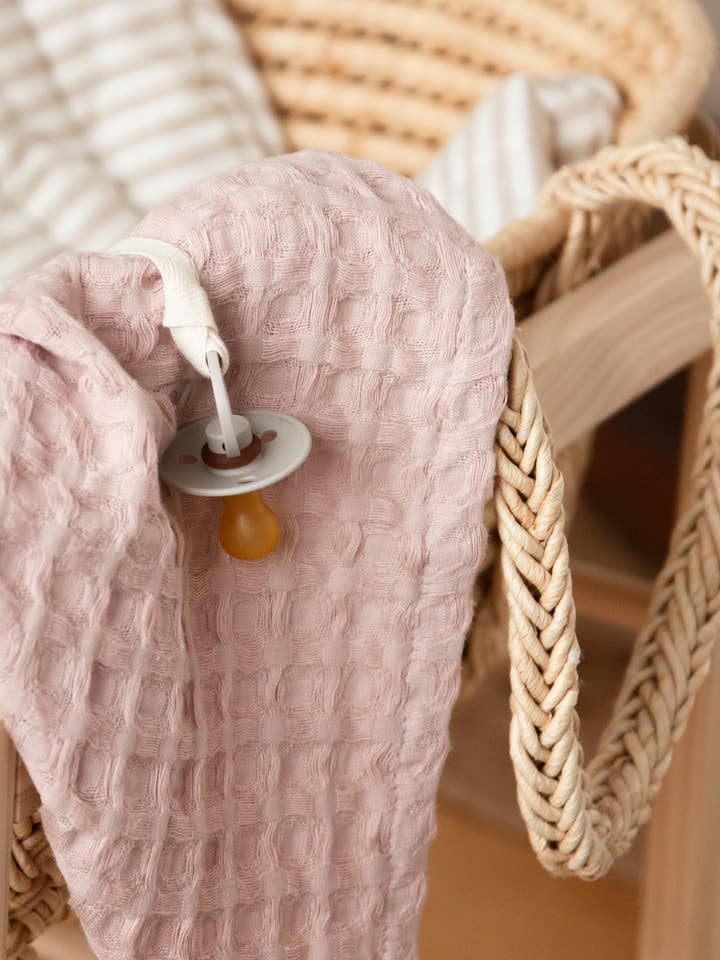 House of Jude - Wholesale Security/Cuddle Blanket - Baby - Waffle Lovey3