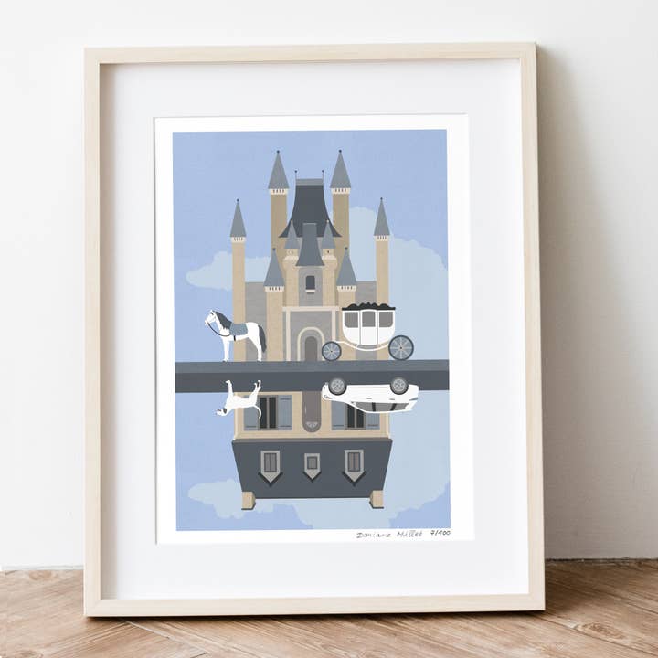 Constructions | 13x18 cm Fine Art Print | Limited Edition for wholesale by Doriane Millet