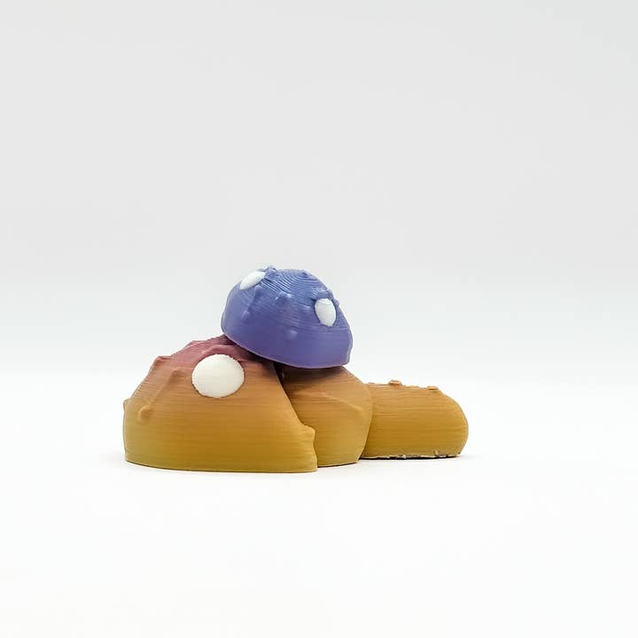 Great American Designs - Wholesale Fidget Toy - Kids - Tiny Baby Horseshoe Crab, Articulating Fidget, 3D Printed1