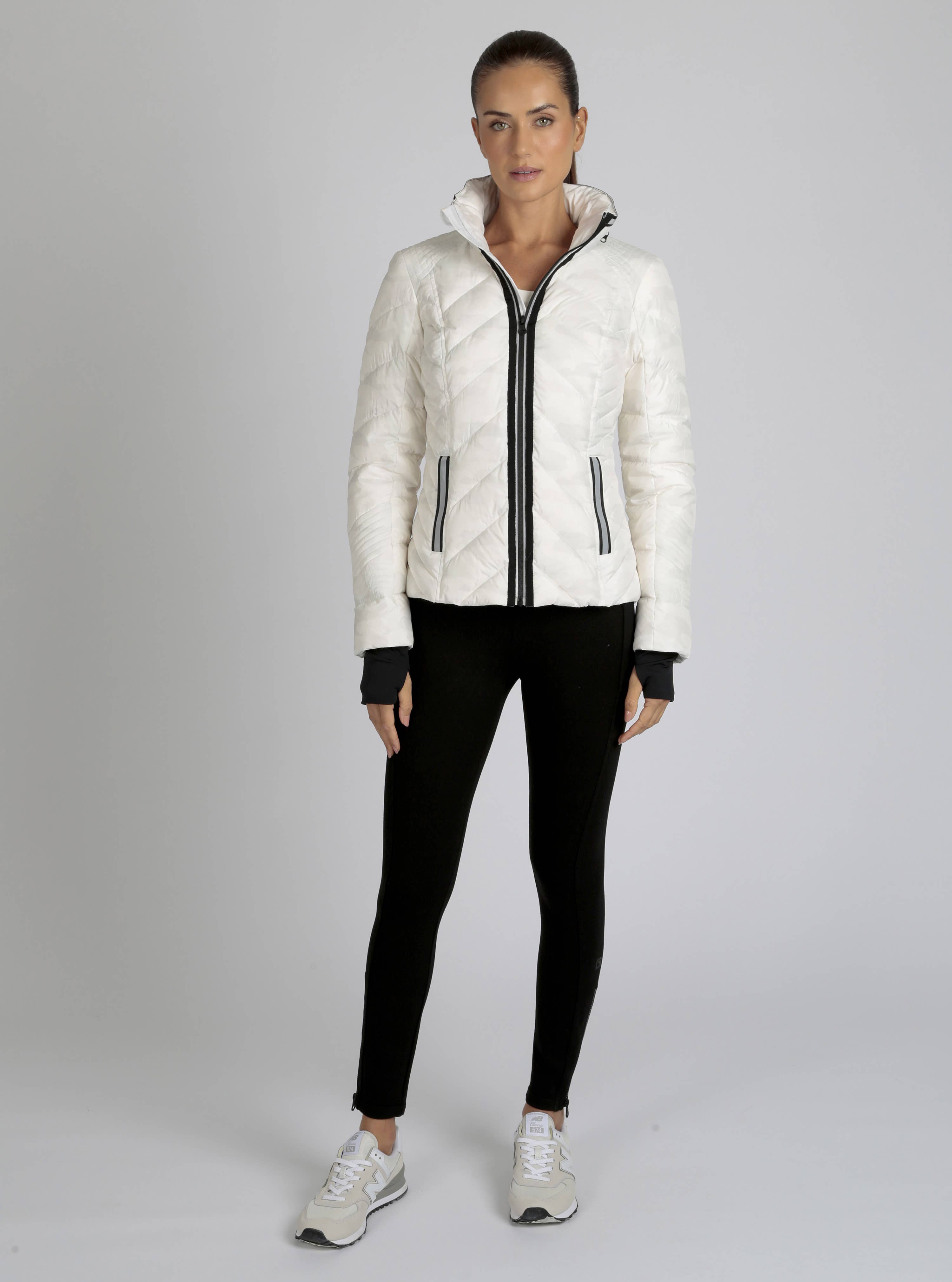 Blanc Noir - Wholesale Puffer Jacket - Women's - Super Hero Camo Puffer with Reflective - Light/Dark Camo5