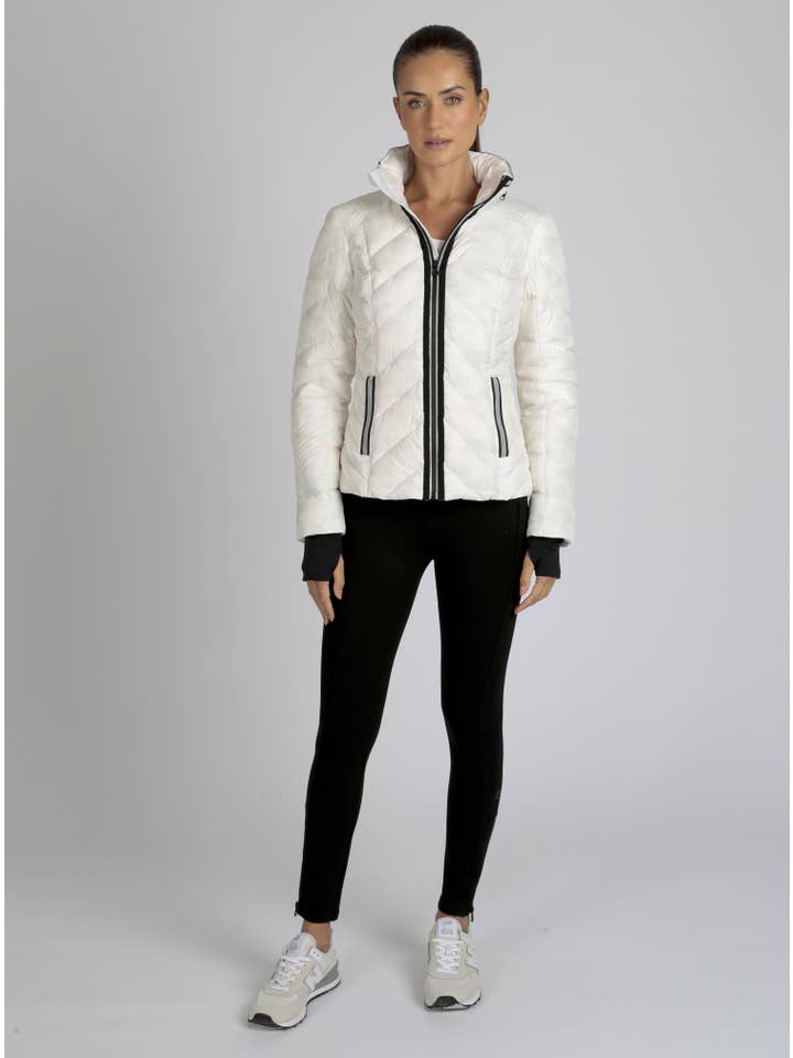 Blanc Noir - Wholesale Puffer Jacket - Women's - Super Hero Camo Puffer with Reflective - Light/Dark Camo5