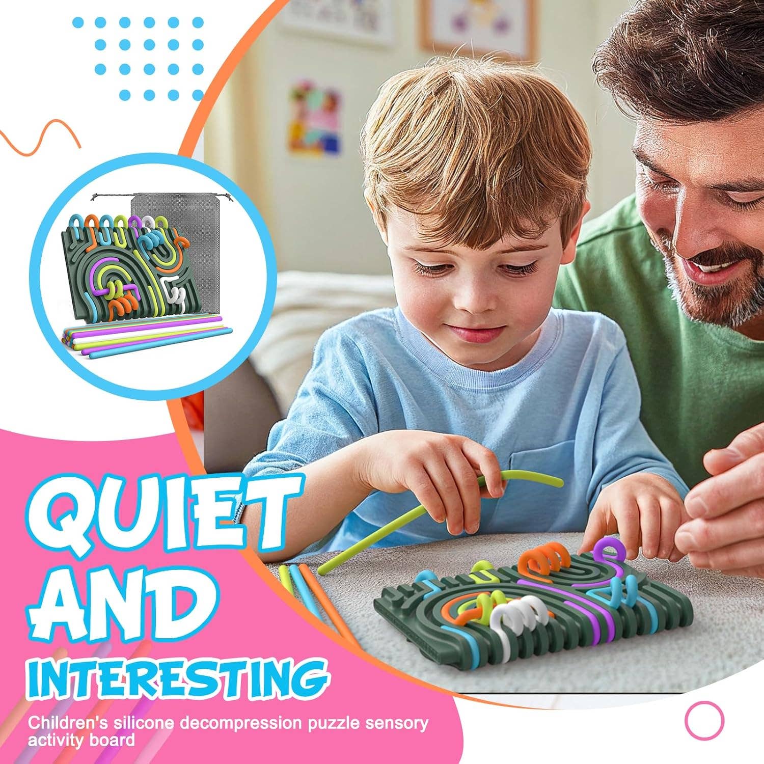 VIGOR - Wholesale Fidget Toy - Kids - Silicone Fidget Toy for Kids & Adults  3D Pattern7