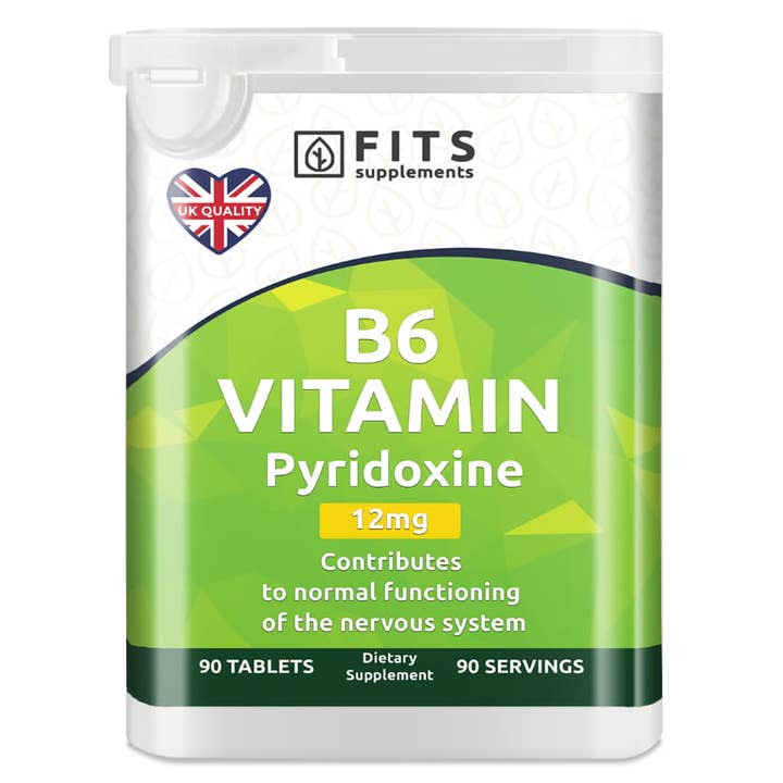 Vitamine B6 12mg 90 tabletten voor wholesale door FITS