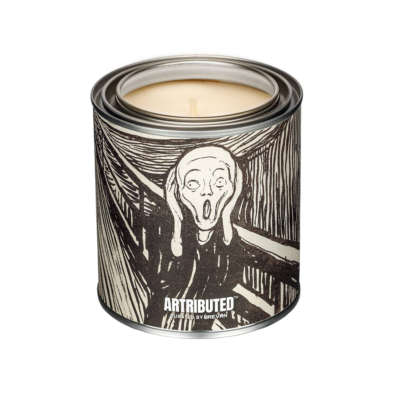 Candier - Wholesale Jar/Filled Candle - Munch The Scream Soy Wax Jar Filled Candle Home Decor4