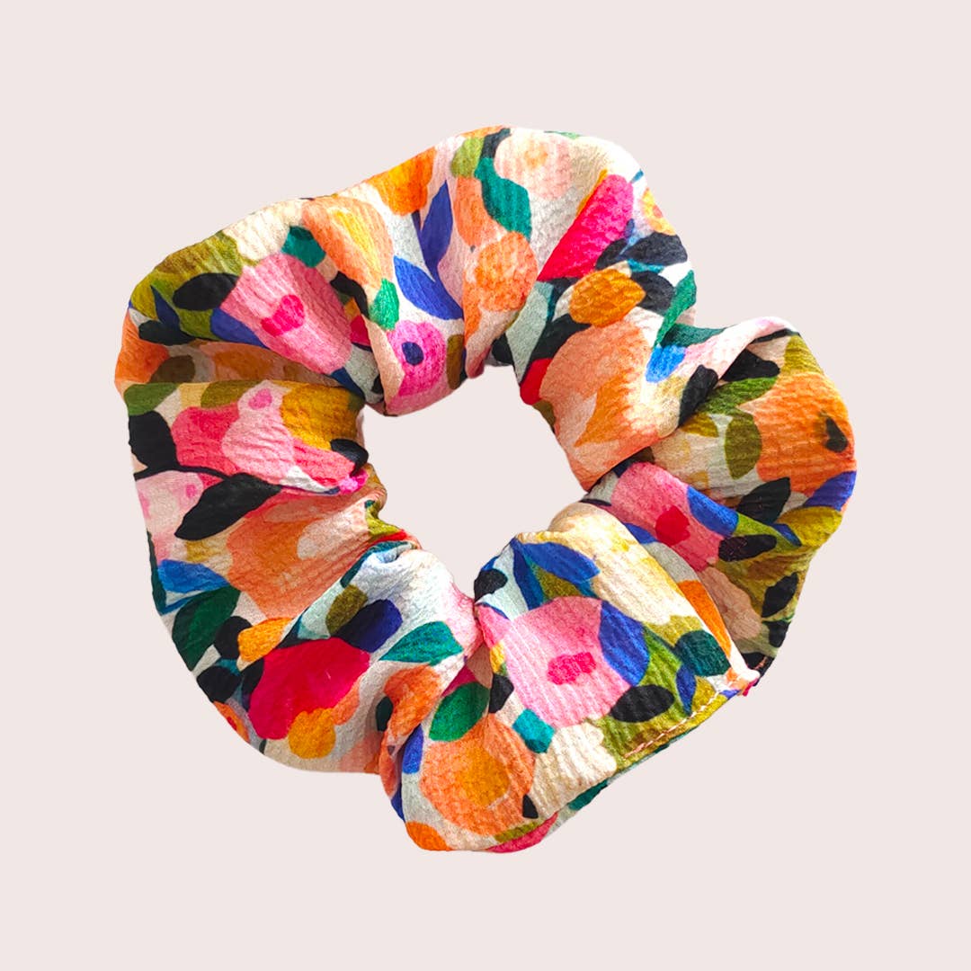 Laure Derrey - Wholesale Scarf - Women's - CHOUCHOU TIDA / multicolored floral polyester6