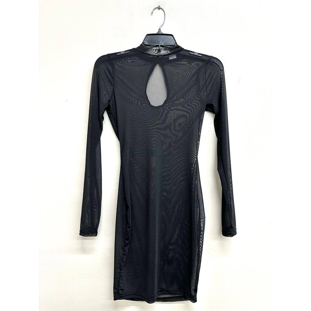 Uptown Apparel - Wholesale Dress - Women's - D13698 Mesh Mini Dress8