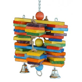 Super Bird Creations, LLC - Wholesale Bird Swing/Toy - Woodpile1