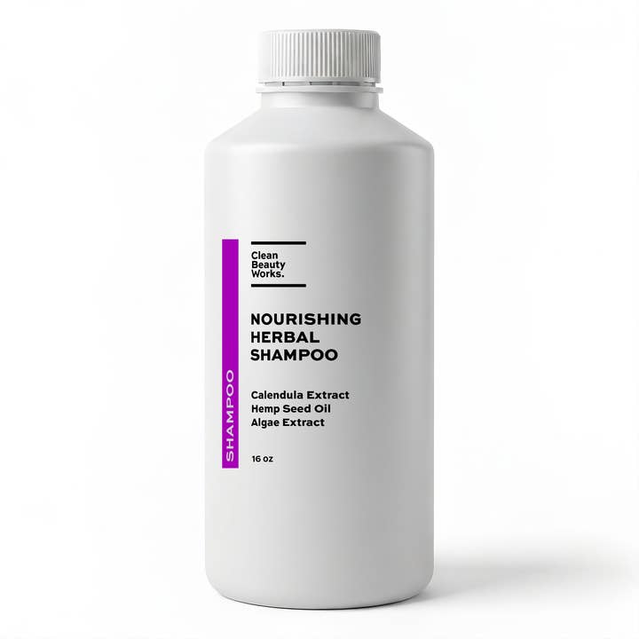 Clean Beauty Works. - Wholesale Hair Shampoo - Nourishing Herbal Shampoo, Calendula & Algae