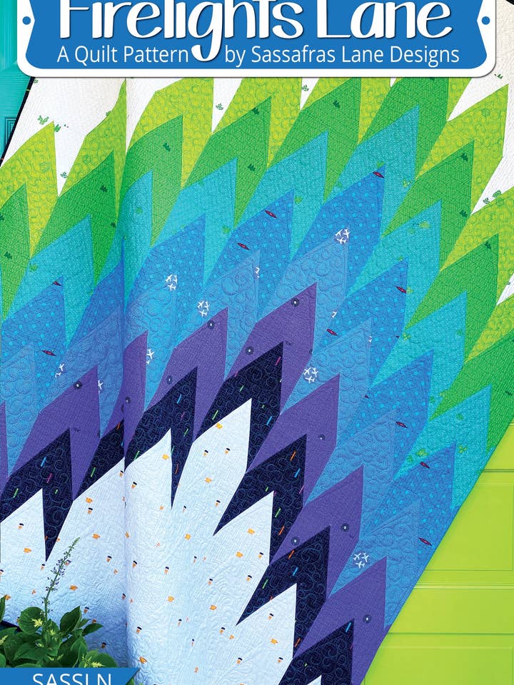 Firelights Lane Quilt Pattern for wholesale by Sassafras Lane Designs