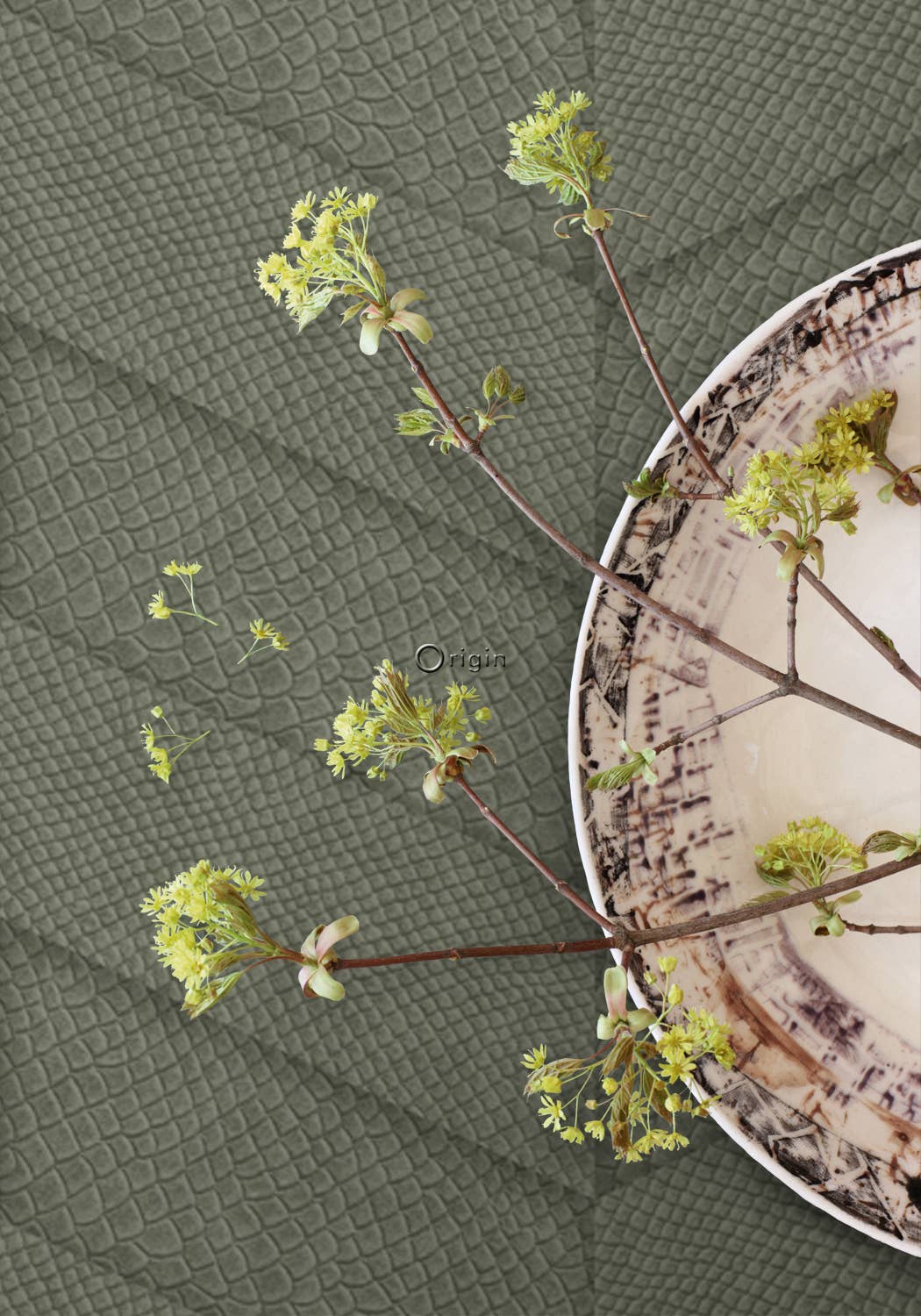 The Design Department b.v. – Großhandel Tapete – Tapete Fliesenmotiv Mit Schlangenhaut-Muster30