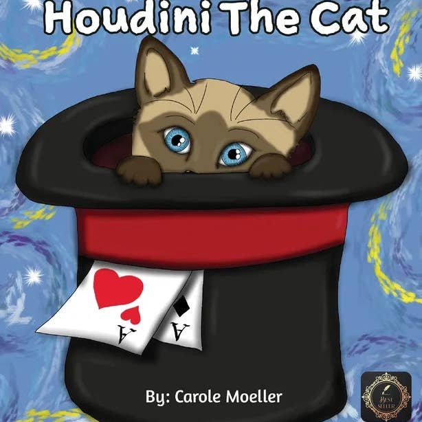 Books by splitShops - Wholesale Pets - Houdini The Cat - Hardcover