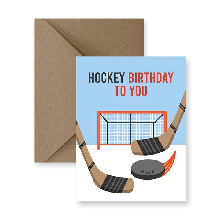 IMPAPER - Wholesale Birthday Card - Hockey Birthday