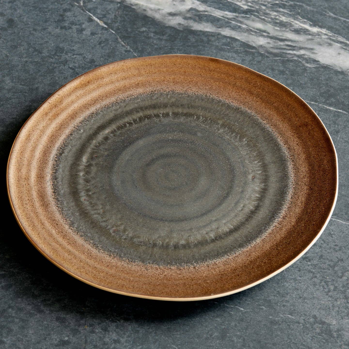 Stone  Lain - Wholesale Dinner Plate - Akita Stoneware Dinner Plate - Copper1