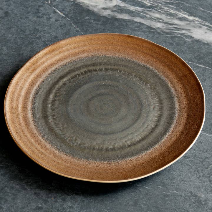 Stone Lain - Wholesale Dinner Plate - Akita Stoneware Dinner Plate - Copper1