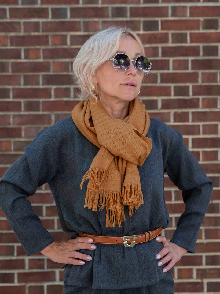 Merino Wool Scarf for wholesale by VIKOLINO