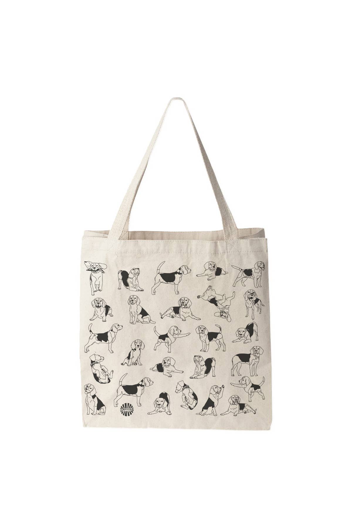 Sween Shop - Wholesale Tote Bag - Unisex - Beagle Large Cotton Canvas Tote Bag Pet Dog Dad and Mom Gift1