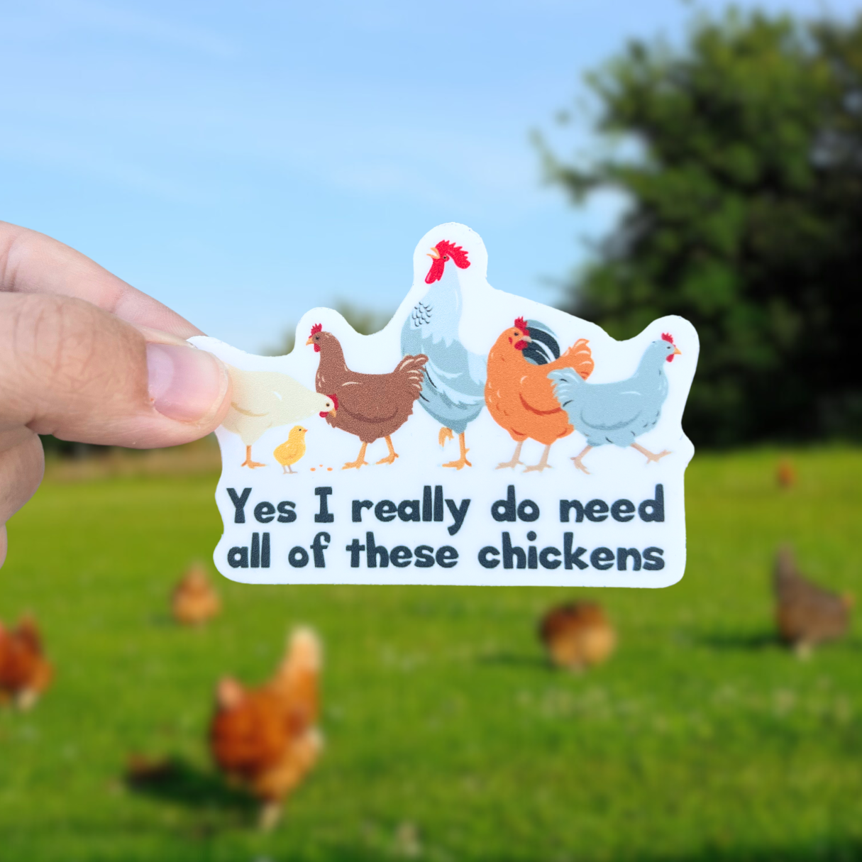 Little Traveling Llama - Wholesale Sticker - Chicken Sticker Set of 53