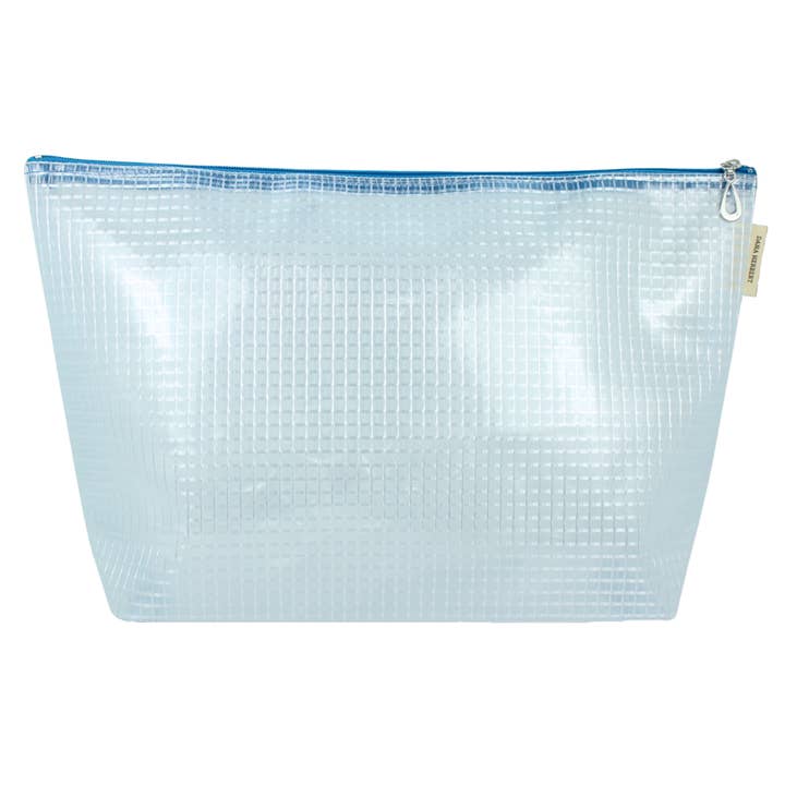 Dana Herbert – wholesale Make-up/cosmetic bag – Grid Vinyl Makeup Bag Extra Large5