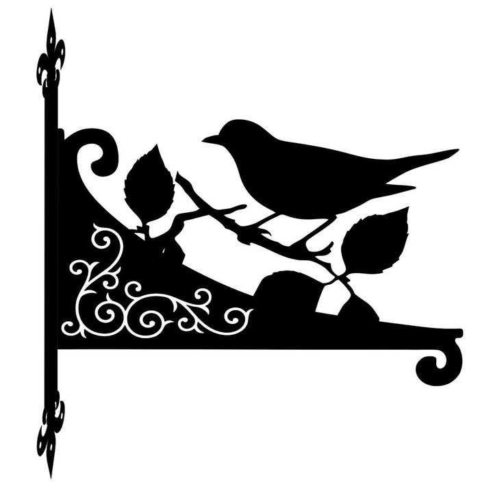 Blackbird Ornamental Scroll Hængende Beslag for engroshandel hos Steel Images