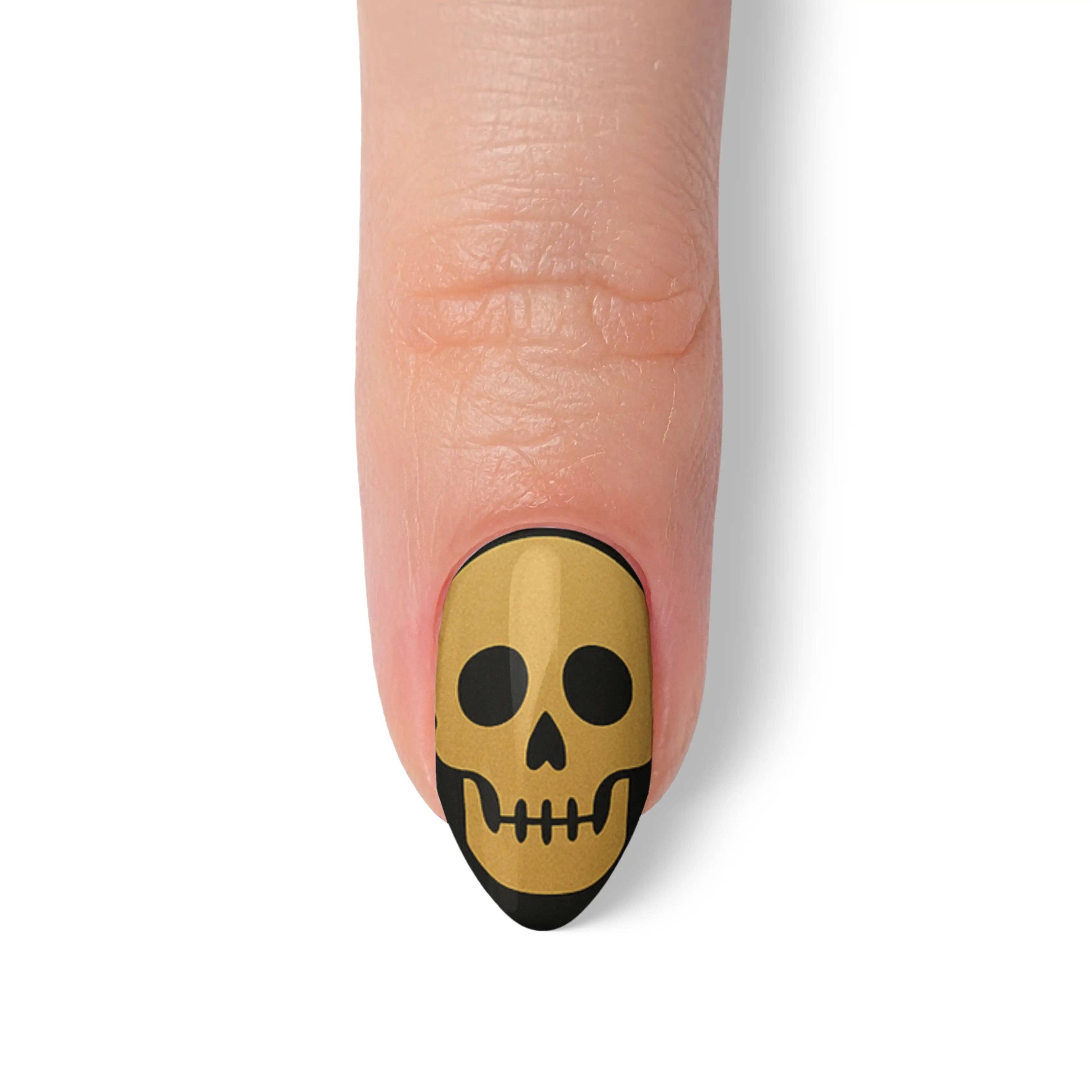 FYNE BODY - Wholesale Press-on/fake nails - Ghoul's Gold Glamour Halloween Press-On Nails94