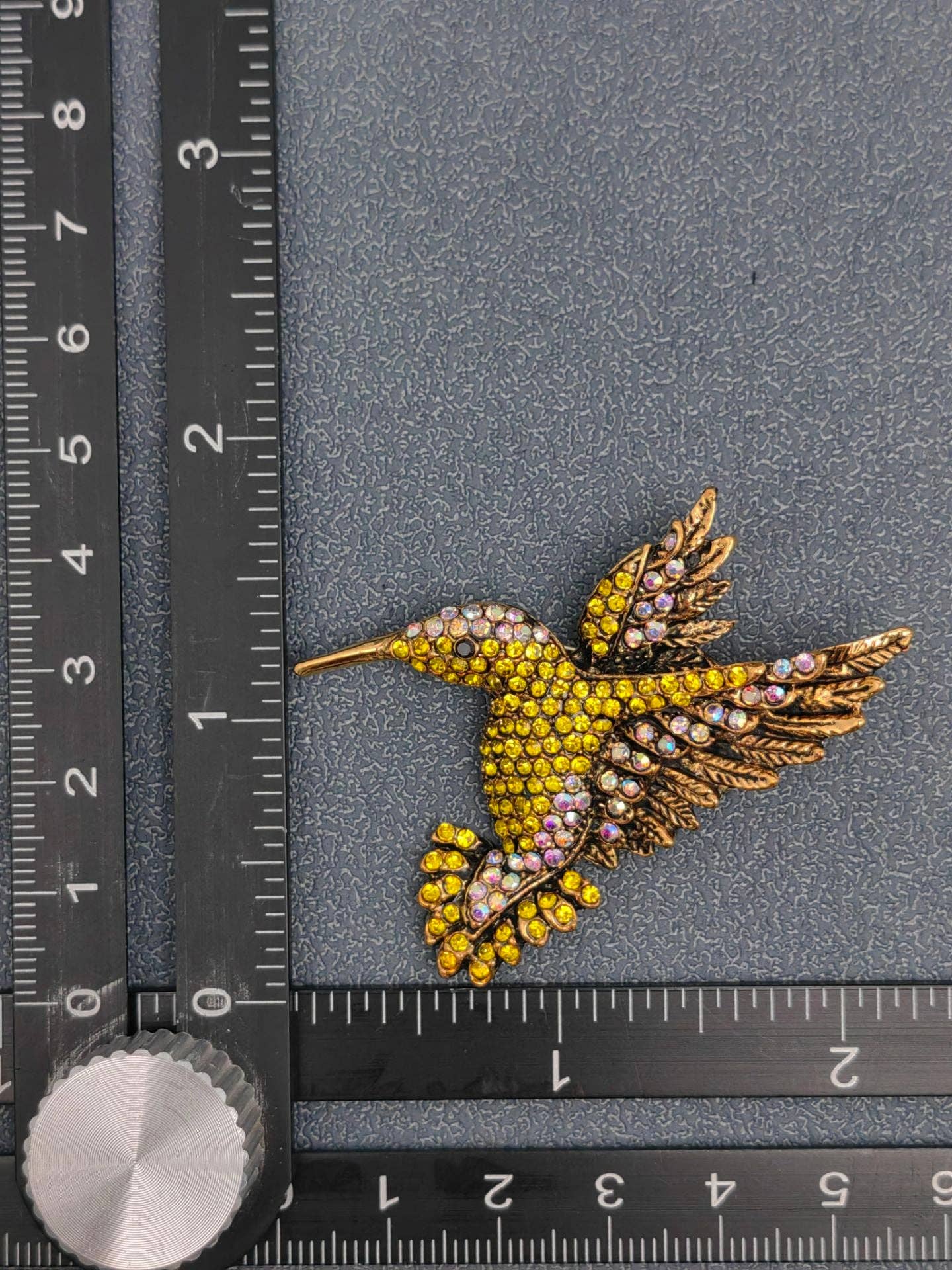 Mio Queena - Wholesale Brooch - Multi-color Rhinestone Hummingbird Brooch7