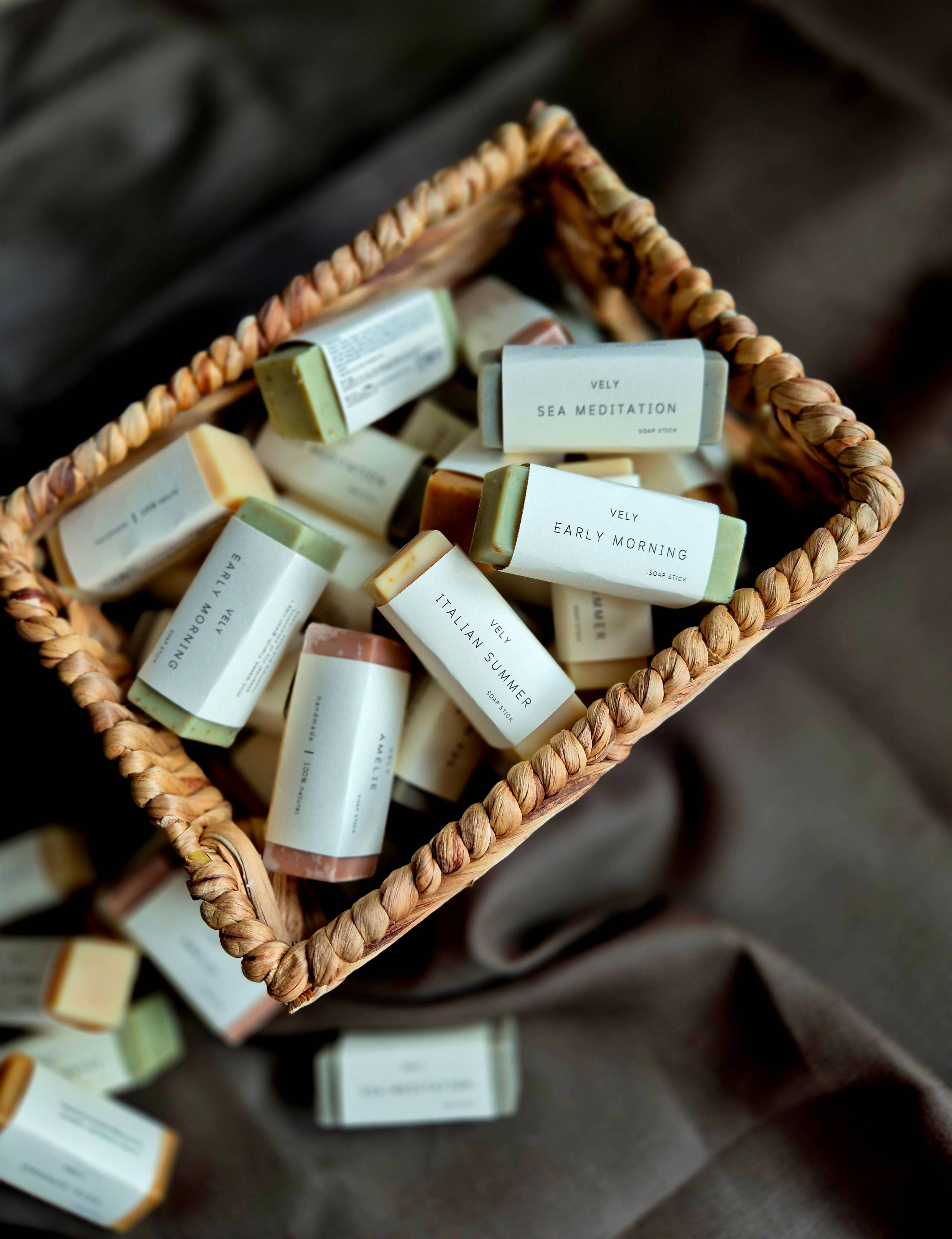 The Vely Soapery – wholesale Bar Soap – Natural Mini Soap, Guest Soap "Italian Summer", 50g2