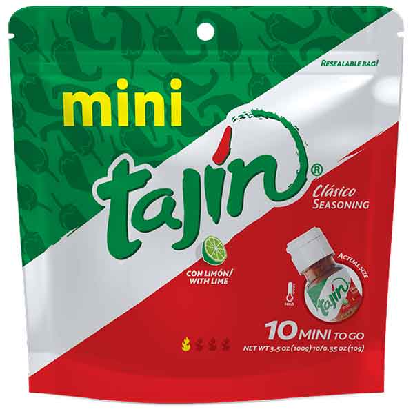 Hudson Meat Company - Wholesale Dried Spice Mix - SEASONING MINI POUCH 10CT     -     TAJIN0