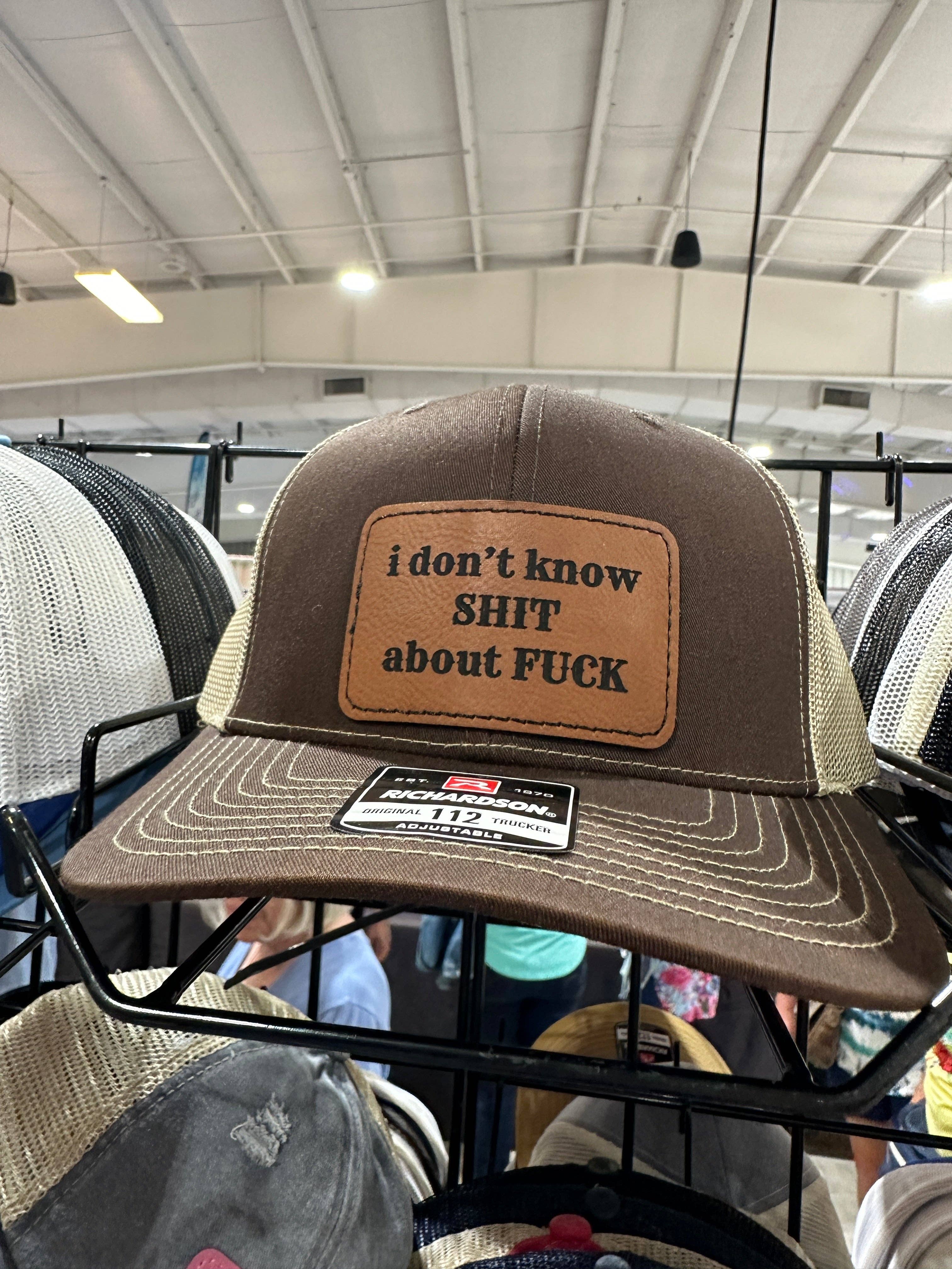Designed To Flaunt - Wholesale Trucker Hat - Men's - I Don't Know "S" About "F" Men's Richardson 112 Trucker Hat5
