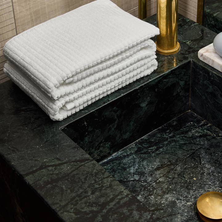 Onsen - Wholesale Hand Towel - Sculpted Terry Hand Towel Set4