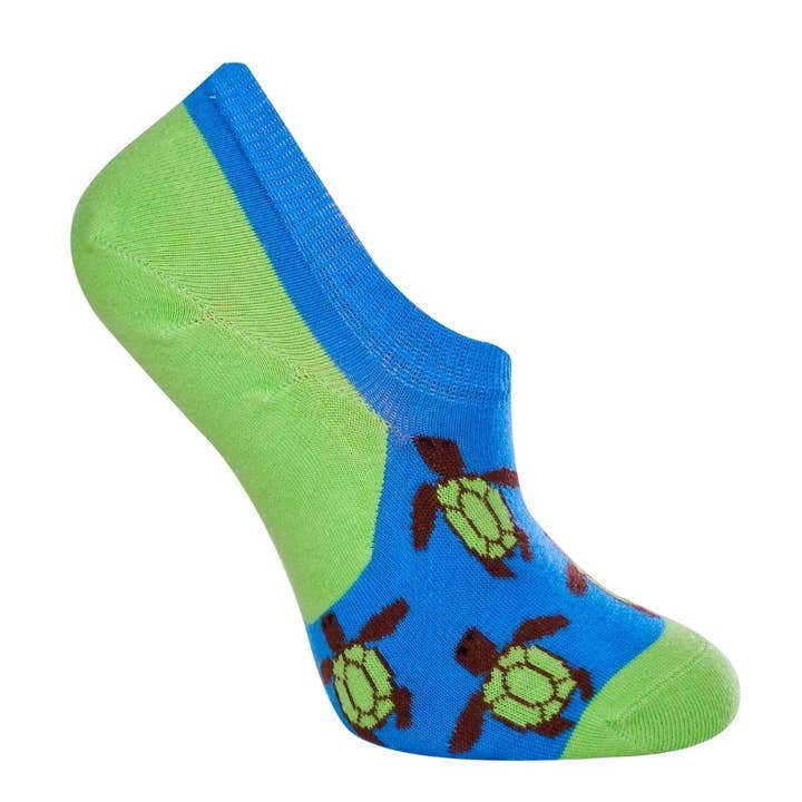 Turtle No-Show sokken (uniseks) voor wholesale door Love Sock Company