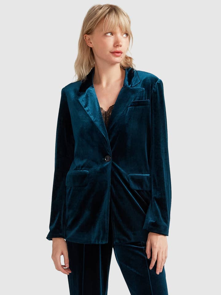 Blazer Eternity aus Samt für den Großhandel von belle & bloom