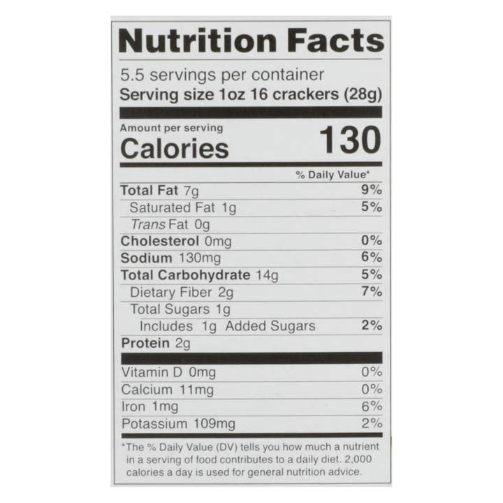 Everyday Supply Co - Wholesale Crackers - R. W. Garcia - Cracker 3 Seed Lntl Tur - Case Of 6 - 5.5 Oz1