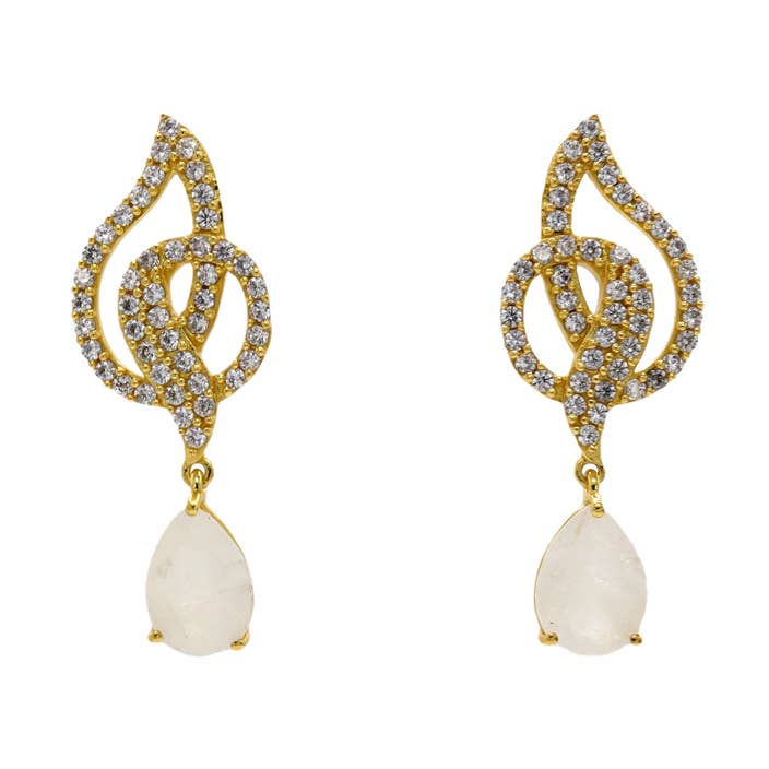 Linares Månsten Örhängen för wholesale av ACUS