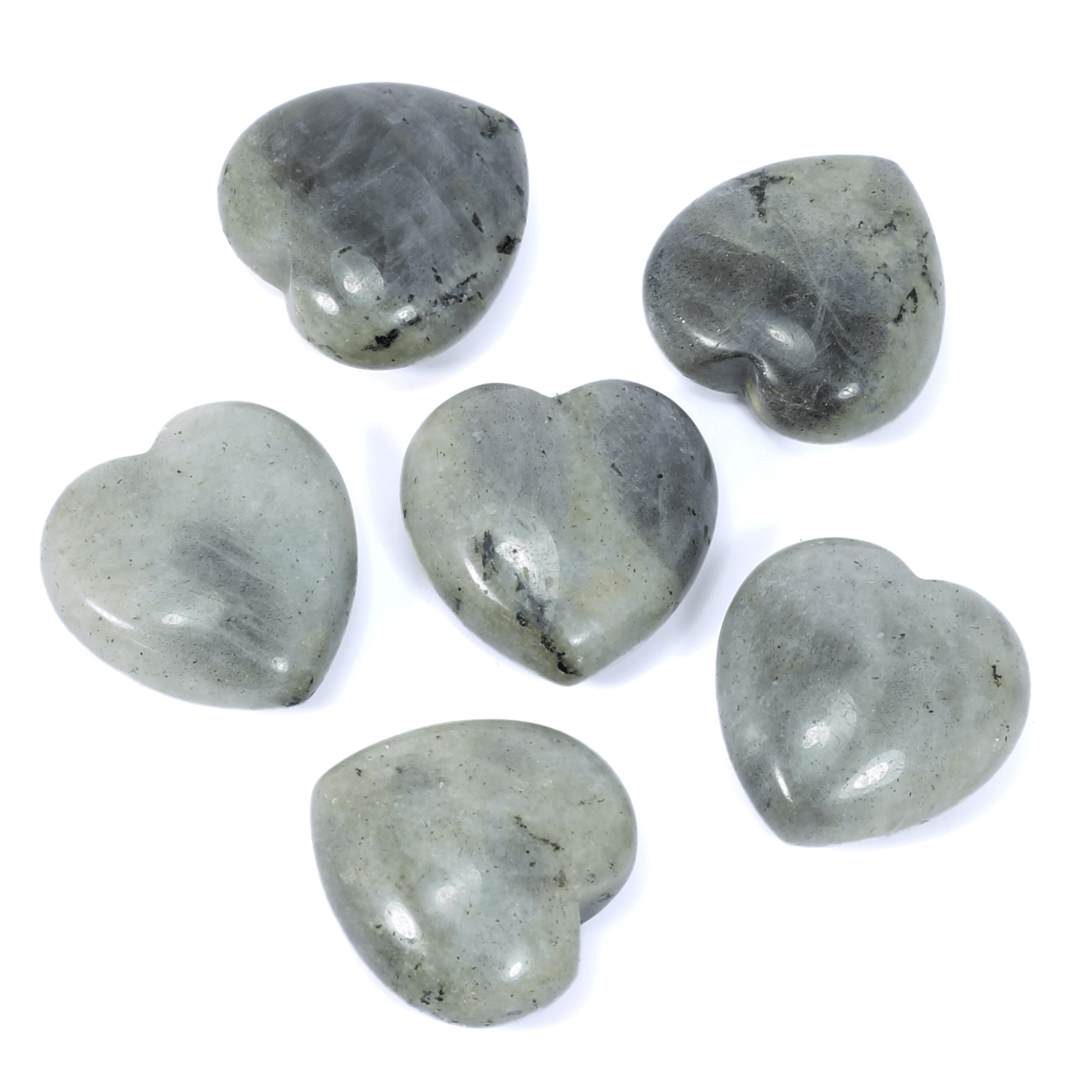 The Psychic Tree - Wholesale Spiritual Stone/Crystal - Labradorite Mini Heart0